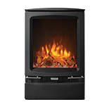 Gazco Vogue Midi Electric with Log & Pebble fuel effects electric stove Berkshire