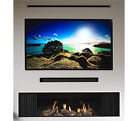 Ravel 1720 Media Wall gas fire berkshire