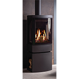 Loft Gas Stove with Steel Log Store gas stove Berkshire
