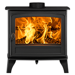 Herald 5 Eco Slimline Single Door wood burner solid fuel stove Berkshire