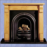 Plain corbel fireplace berkshire