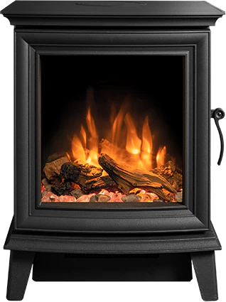 Gazco Chesterfield 5 Electric with Log & Pebble Fuel Effect