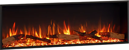 Gazco eStudio 105R with Oak Log Effect