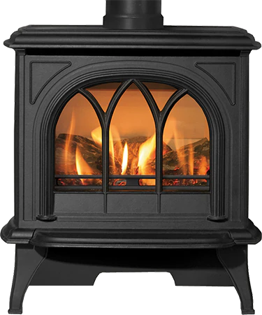Gazco Huntingdon 30 Gas Stove with Tracery Door