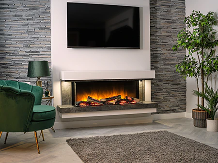 Payton 1000 Wall Mounted Fire
