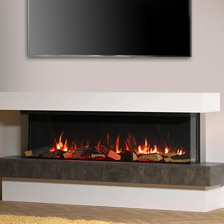 Solus VS150 Panoramic with Top and Bottom Shelf and Floor Plinth