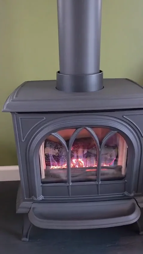 Traditional stove detailing