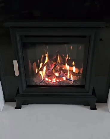 A compact stove setting