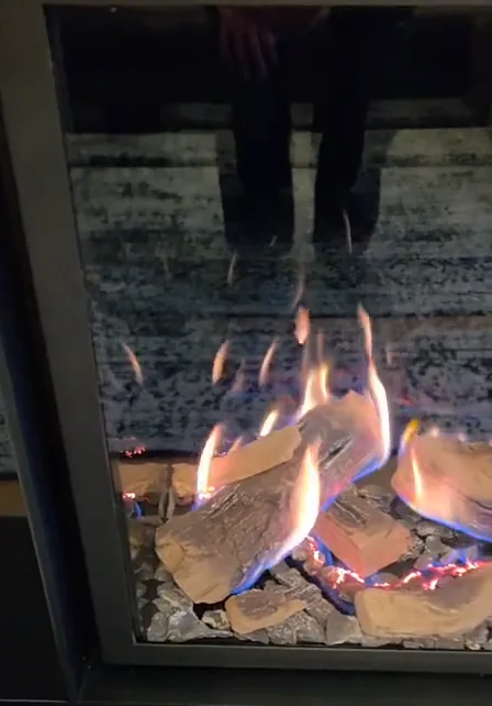 A closer look at the flames
